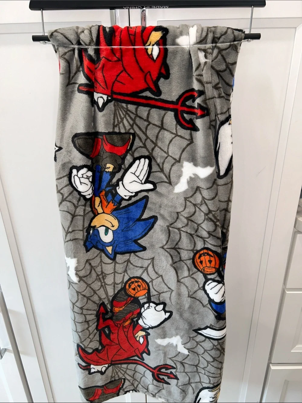 Sonic the Hedgehog Halloween Soft Plush Throw Blanket
